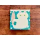 Renkonsha Shironeko Memo Pad - Fish and White Cat
