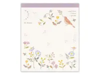 NB Co. Awairo Memo Pad – Swaying Flowers