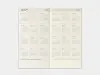 Pre-Order 2027 Monthly Diary Traveler's Notebook Refill (Regular Size)