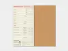 Pre-Order 2027 Monthly Diary Traveler's Notebook Refill (Regular Size)