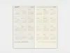 Pre-Order 2027 Weekly Vertical Diary - Traveler's Notebook Refill Set (Regular Size)