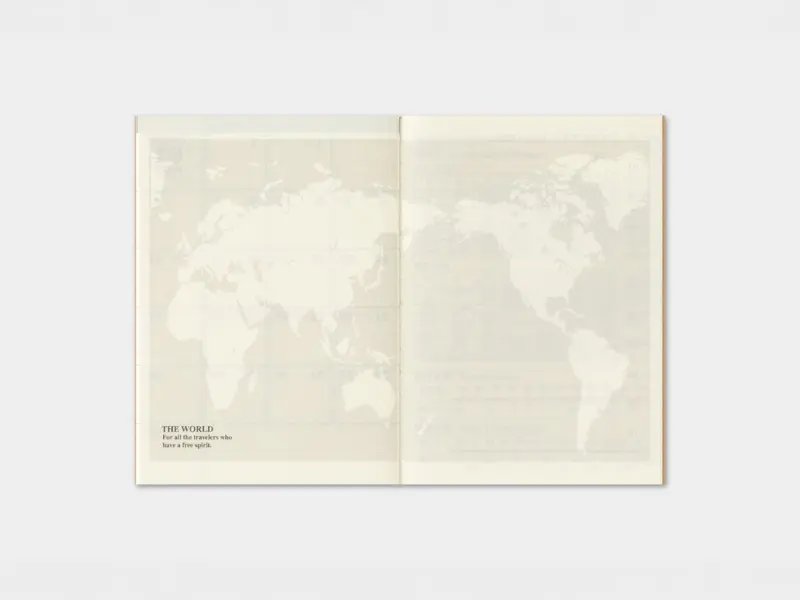 Pre-Order 2027 Monthly Diary - Traveler's Notebook Refill (Passport Size)
