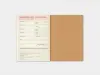 Pre-Order 2027 Monthly Diary - Traveler's Notebook Refill (Passport Size)