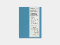 Pre-Order 2027 Weekly Diary - Traveler's Notebook Refill Set (Passport Size)