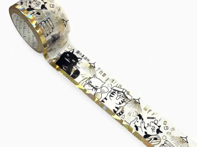 Shinzi Katoh Sparkling Masking Tape Kenji Miyazawa - The Cat’s Office 2
