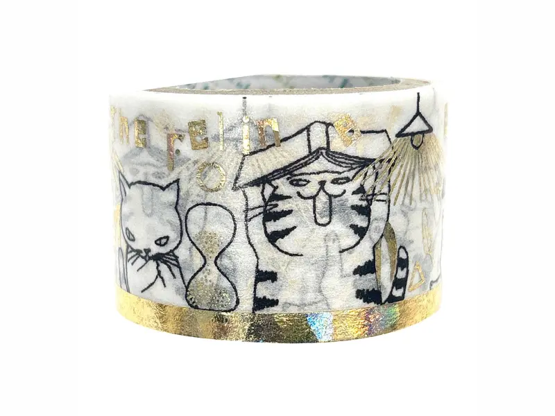 Shinzi Katoh Sparkling Masking Tape Kenji Miyazawa - The Cat’s Office 2