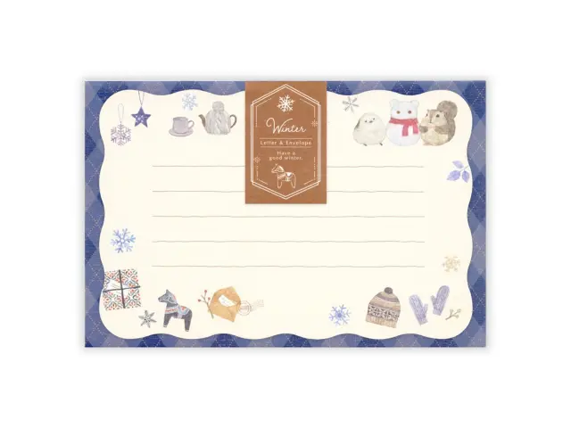 NB Co. Mini Letter Set – Winter Snow