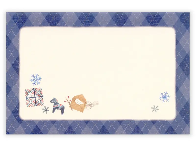 NB Co. Mini Letter Set – Winter Snow