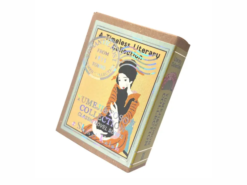 Shinzi Katoh Sparkling Flake Stickers - Yumeji Takehisa & Tōson Shimazaki