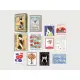 Shinzi Katoh Sparkling Flake Stickers - Yumeji Takehisa & Tōson Shimazaki
