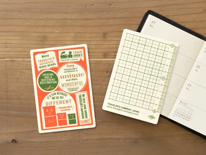 Pre-Order 2027 Traveler's Notebook Underlay - Passport Size