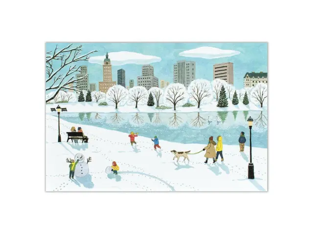 NB Co. Postcard - Winter Park
