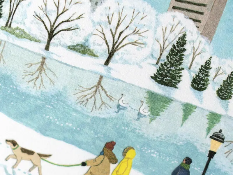 NB Co. Postcard - Winter Park