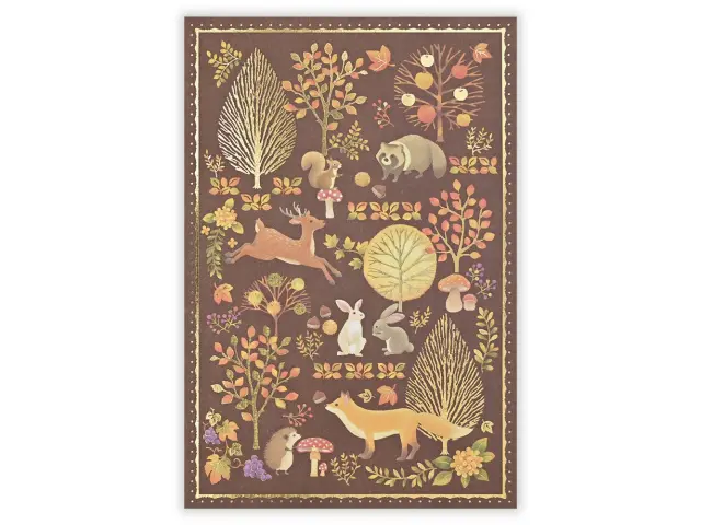 NB Co. Postcard - Herbst