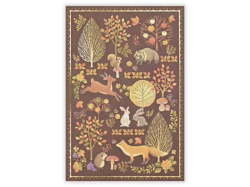 NB Co. Postcard - Herbst