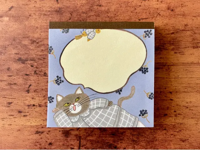 Renkonsha Lazy Time Memo Pad