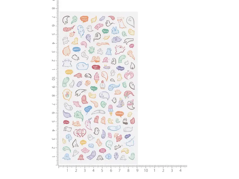 Mindwave Clear Sticker Sheet - Packed With Ghosts