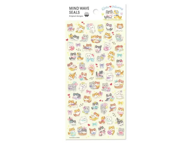 Mindwave Clear Sticker Sheet - Little Mew