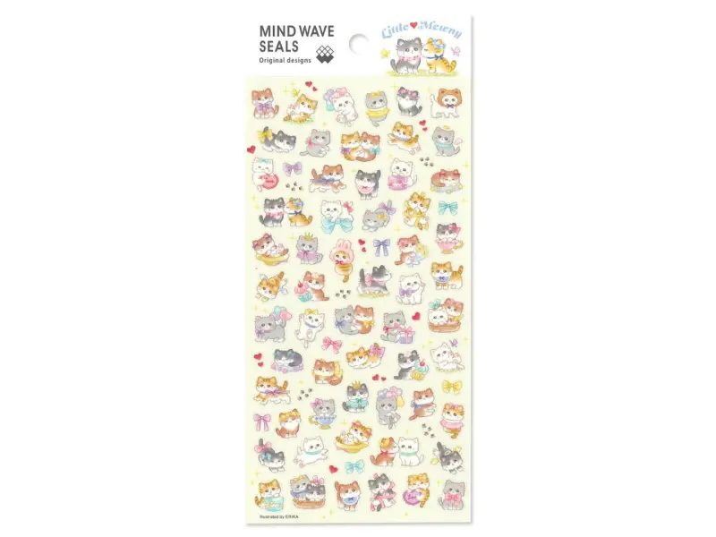 Mindwave Clear Sticker Sheet - Little Mew