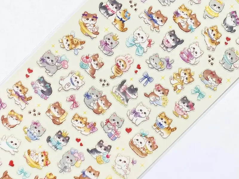 Mindwave Clear Sticker Sheet - Little Mew