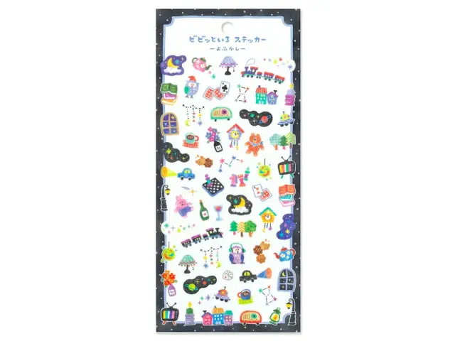 Mindwave Washi Stickers Vivid Color - Late Night