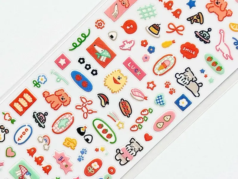 Mindwave Raised Resin Stickers Hapi Hapi - Dog