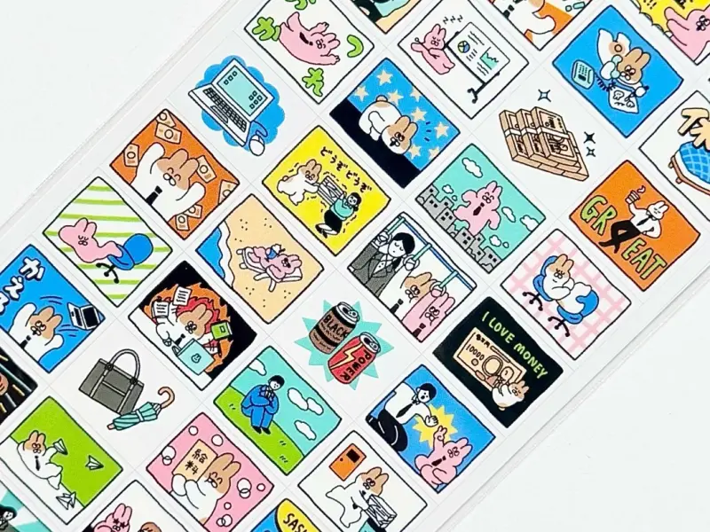 Mindwave Clear Stickers Daily Memory - Days I Worked