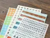 Pre-Order 2027 Traveler's Company Customized Sticker Set
