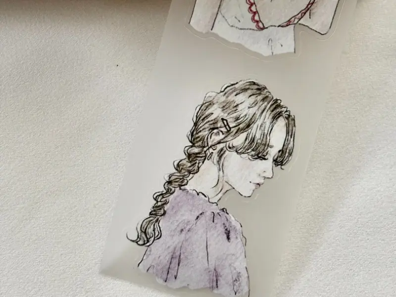 Pre-Order Pion Matte Kiss-Cut PET Tape - Hair