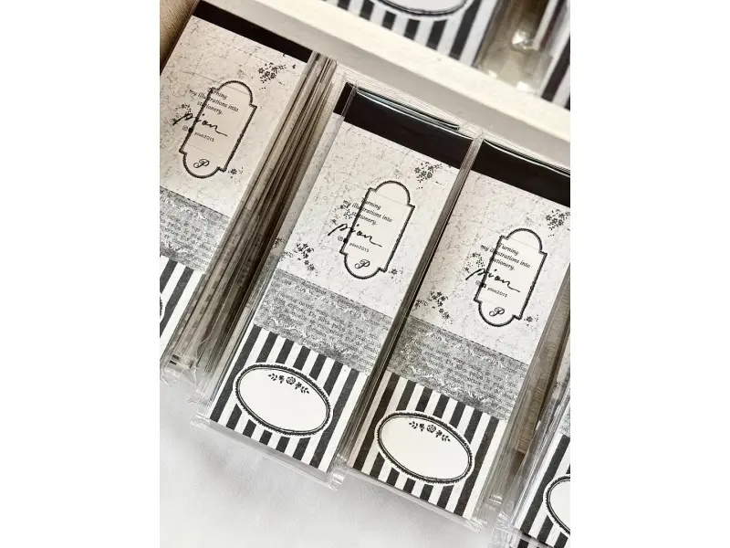 Pion Memo Pad - Black Pages