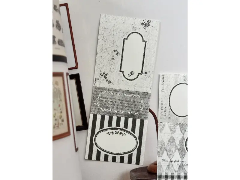 Pion Memo Pad - Black Pages
