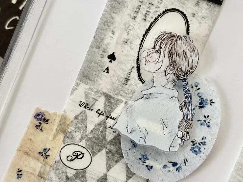 Pre-Order Pion Washi Tape - Black Pages