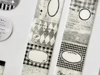 Pre-Order Pion Washi Tape - Black Pages
