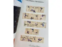 Pre-Order Pion Washi Tape - Vintage Garden B