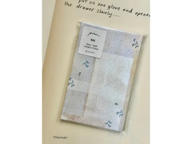 Pion Memo Paper Set M6 - Vintage