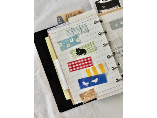 Pion Washi Tape - Cat On The Rug B