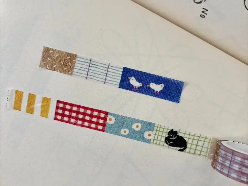 Pion Washi Tape - Cat On The Rug B