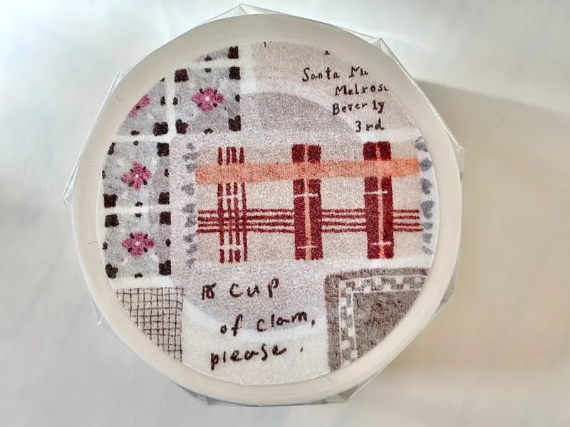 Pion Kiss-Cut Washi Tape - Cozy Mood