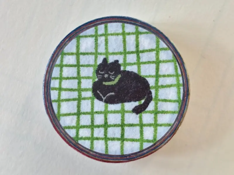 Pion Washi Tape - Cat On The Rug B