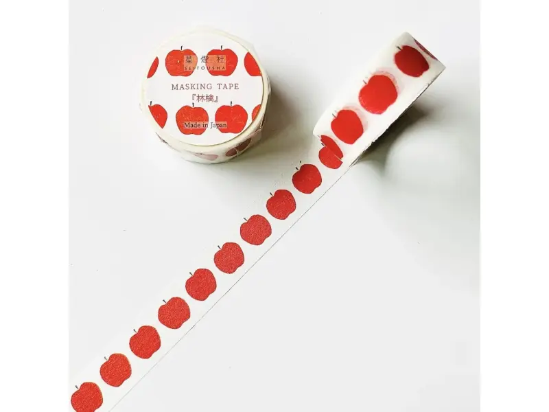 Seitousha Masking Tape - Apple