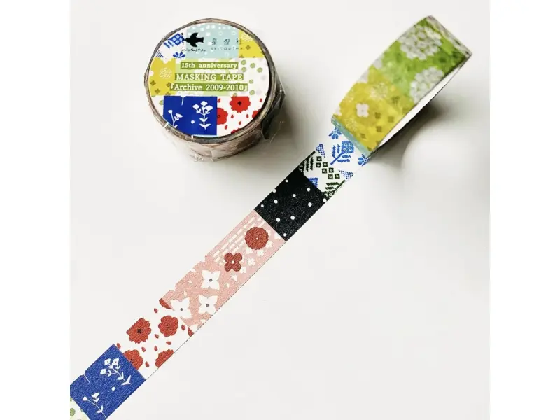 Seitousha 15th Anniversary Masking Tape - Archive 2009-2010