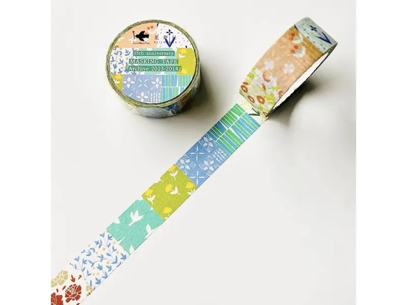 Seitousha 15th Anniversary Masking Tape – Archive 2013–2014