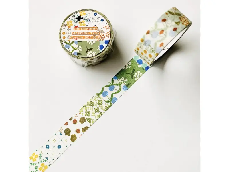 Seitousha 15th Anniversary Masking Tape – Archive 2017–2018
