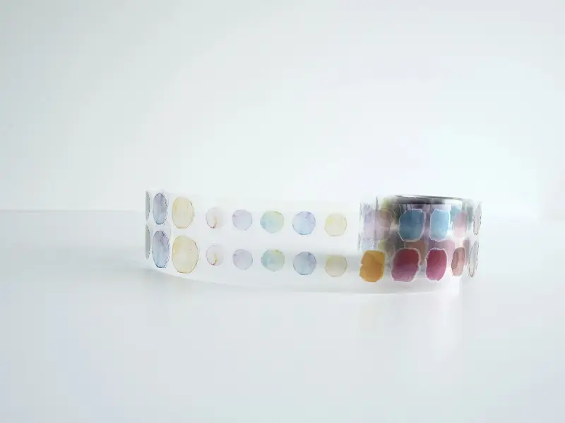 Yohaku Roll Stickers P-011 - Palette
