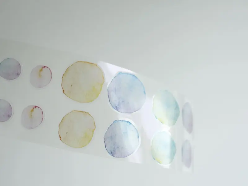 Yohaku Roll Stickers P-011 - Palette