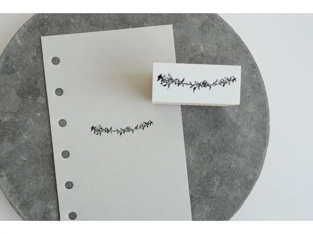 Yohaku Rubber Stamp S-144 - Ornament