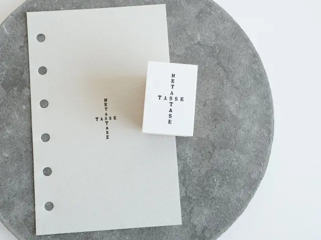 Yohaku Rubber Stamp S-145 - Wordplay