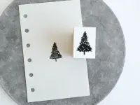 Yohaku Rubber Stamp S-146 - Fir Tree
