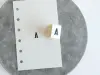 Yohaku Rubber Stamp S-148 - Letter A