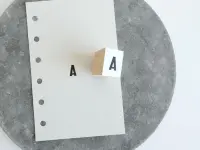 Yohaku Rubber Stamp S-148 - Letter A